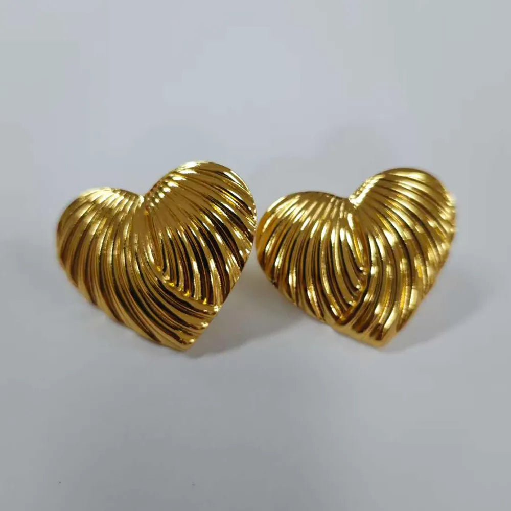 Aretes corazón